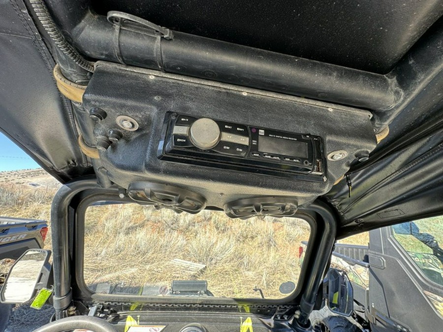 2013 Polaris RZR XP 900 EPS Stealth Black And Evasive Green LE