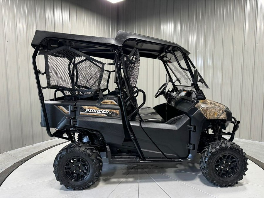 2021 Honda Pioneer 700-4 Deluxe Camo * ONLY 484 Miles *