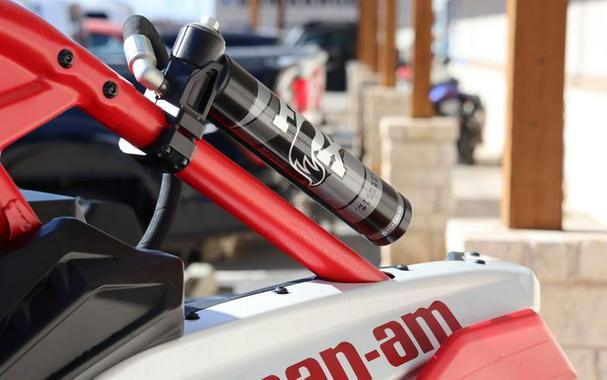 New 2025 CAN-AM MAVERICK X3 X RC 72 TURBO RR HYBRID WHITE AND LEGION RED