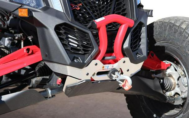 New 2025 CAN-AM MAVERICK X3 X RC 72 TURBO RR HYBRID WHITE AND LEGION RED