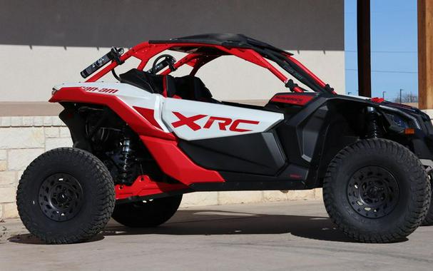 New 2025 CAN-AM MAVERICK X3 X RC 72 TURBO RR HYBRID WHITE AND LEGION RED