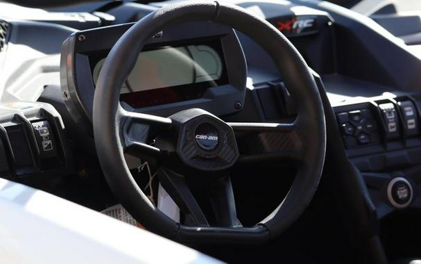 New 2025 CAN-AM MAVERICK X3 X RC 72 TURBO RR HYBRID WHITE AND LEGION RED