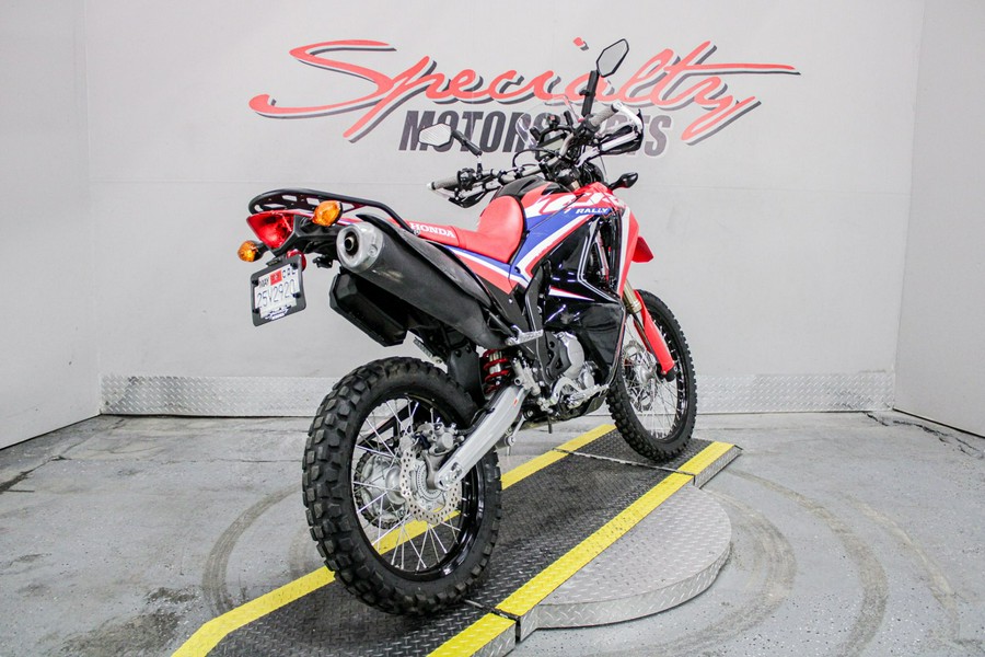 2022 Honda CRF300L Rally ABS