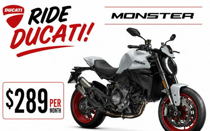 2026 Ducati Monster Plus Iceberg White