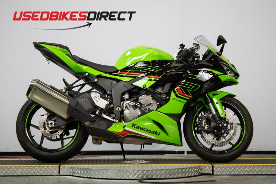 2023 Kawasaki Ninja ZX-6R - $12,499.00