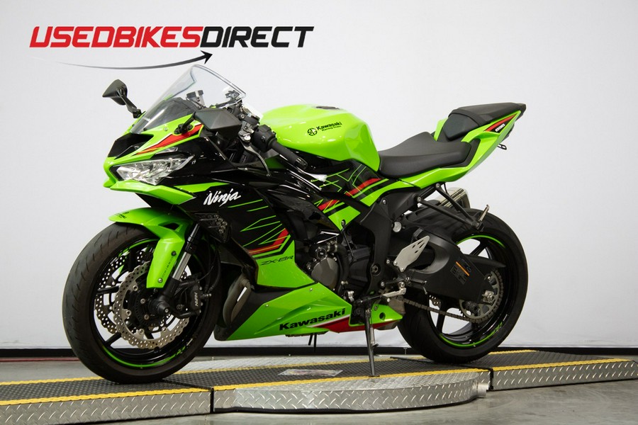 2023 Kawasaki Ninja ZX-6R - $12,499.00