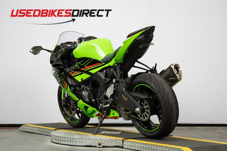 2023 Kawasaki Ninja ZX-6R - $12,499.00