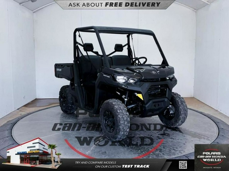 2026 Can-Am Defender DPS HD9 Stealth Black