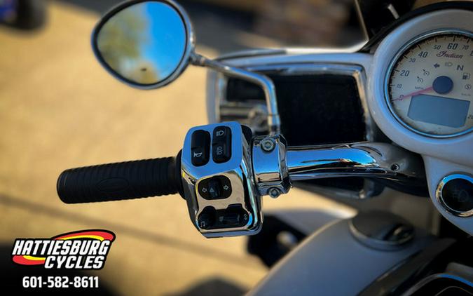 2018 Indian Roadmaster ABS Pearl White Over Star Silver