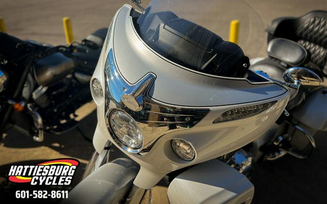 2018 Indian Roadmaster ABS Pearl White Over Star Silver