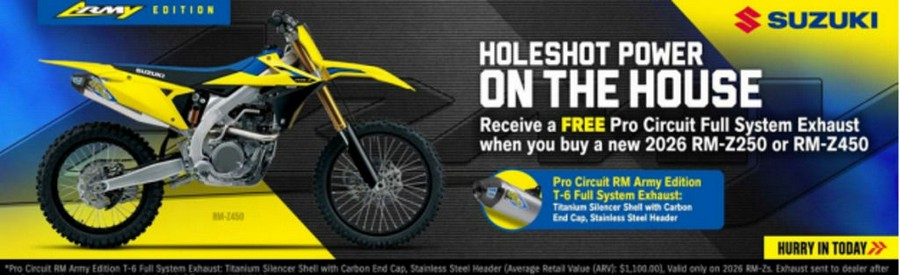 2026 Suzuki RM-Z 450