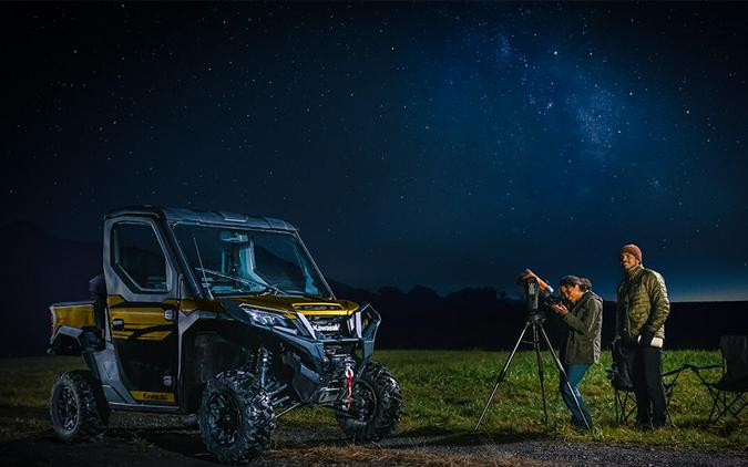 2025 Kawasaki RIDGE LIMITED HVAC Metallic Shadow Gold - 110294