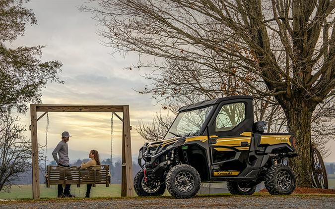 2025 Kawasaki RIDGE LIMITED HVAC Metallic Shadow Gold - 110294