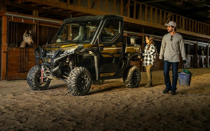 2025 Kawasaki RIDGE LIMITED HVAC Metallic Shadow Gold - 110294