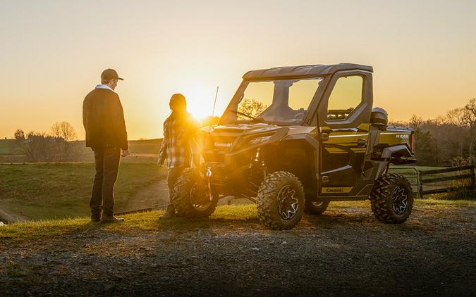 2025 Kawasaki RIDGE LIMITED HVAC Metallic Shadow Gold - 110294