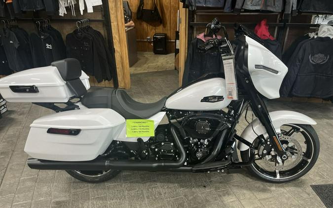 2024 Harley-Davidson Street Glide® White Onyx Pearl - Chopped Tour Pack-Bars and more....