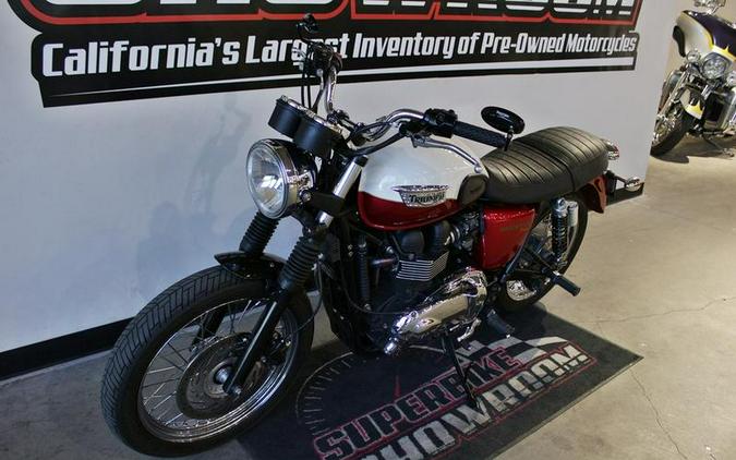 2013 Triumph Bonneville T-100 Two Tone