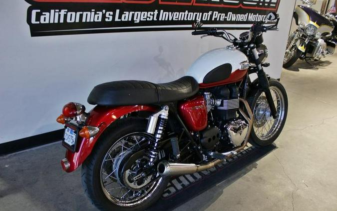 2013 Triumph Bonneville T-100 Two Tone