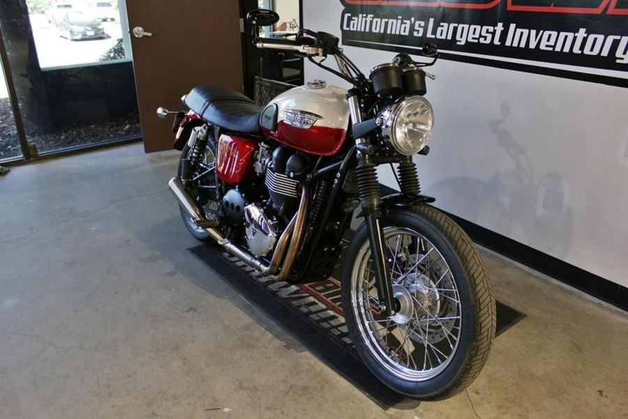 2013 Triumph Bonneville T-100 Two Tone