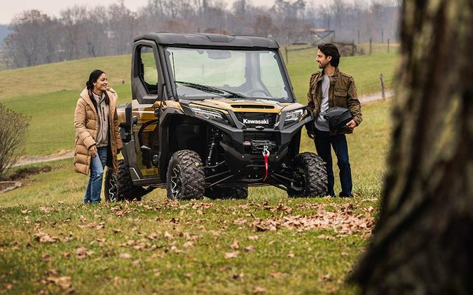 2025 Kawasaki RIDGE LIMITED HVAC Metallic Shadow Gold - 110293