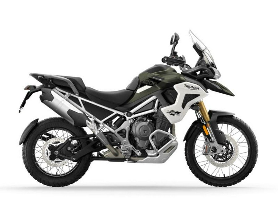 2023 Triumph Tiger 1200 Rally Pro Matte Khaki Green