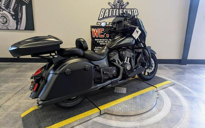 2018 Indian Motorcycle® Chieftain® Dark Horse® ABS Thunder Black Smoke