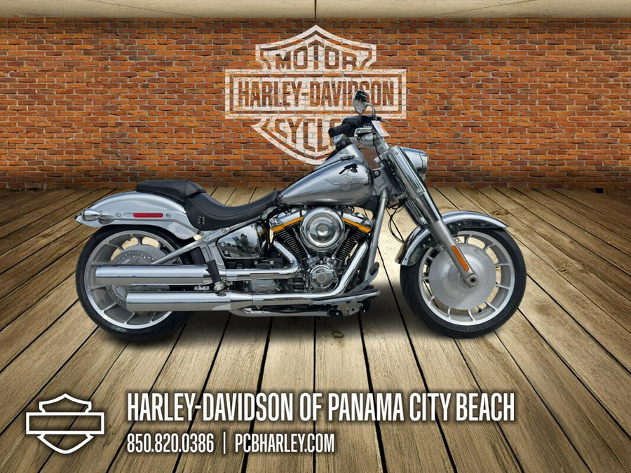 2025 Harley-Davidson Fat Boy Gray Ghost
