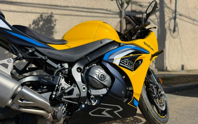 2027 Suzuki Motor of America Inc. GSX-R1000 40th Anniversary Edition