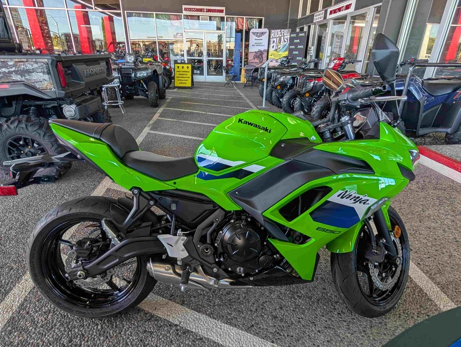 2026 Kawasaki NINJA 650 ABS Lime Green - AH9101