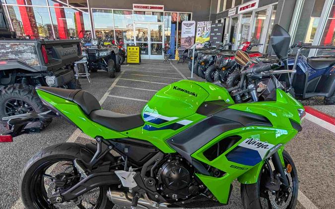2026 Kawasaki NINJA 650 ABS Lime Green - AH9101