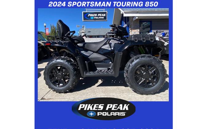 2024 Polaris Industries SPORTSMAN 850 TOURING ONYX BLACK