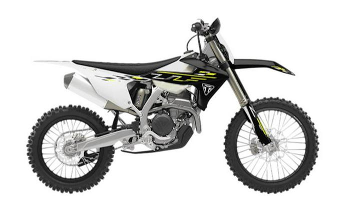 2026 Triumph TF 250-C Jet black/ Pure white