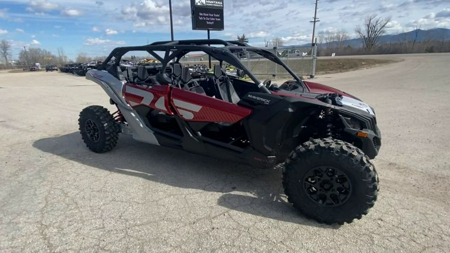 2024 Can-Am® Maverick X3 MAX DS Turbo Fiery Red & Hyper Silver