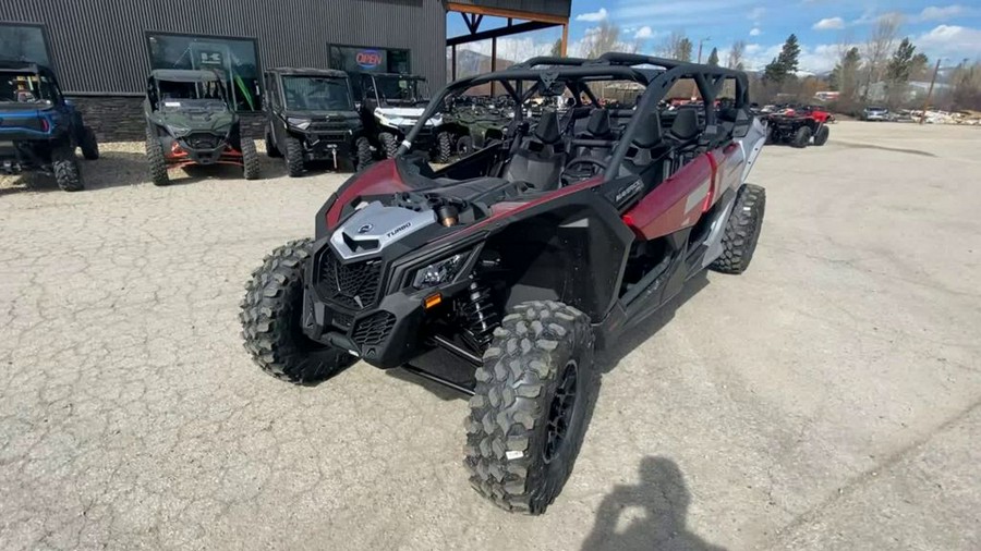 2024 Can-Am® Maverick X3 MAX DS Turbo Fiery Red & Hyper Silver