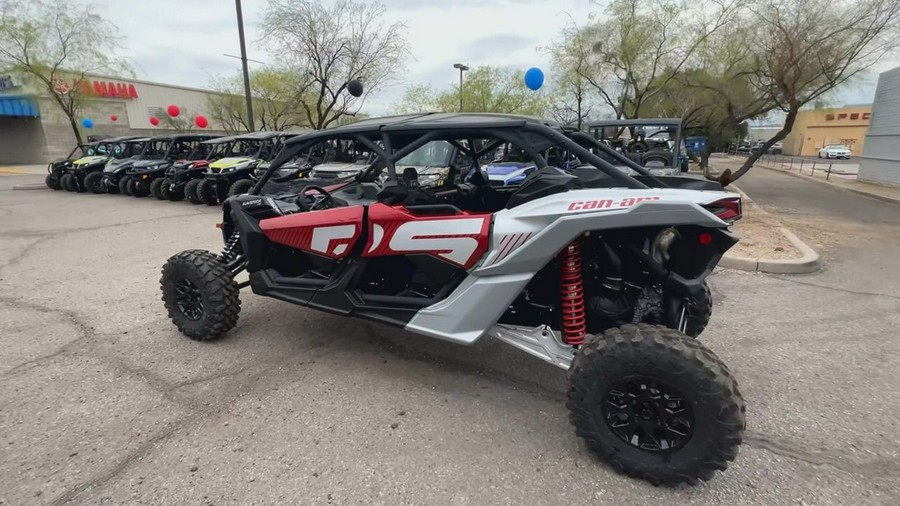 2024 Can-Am® Maverick X3 MAX RS Turbo Fiery Red & Hyper Silver