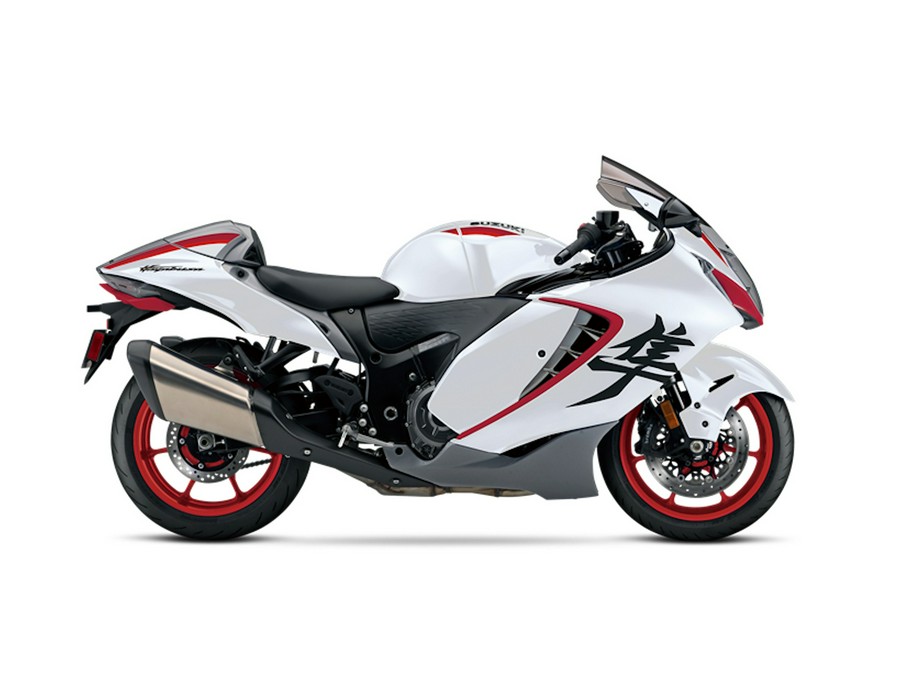 2027 Suzuki Hayabusa Special Edition Pearl Brilliant White / Metallic Oort Gray No.3 - 100033