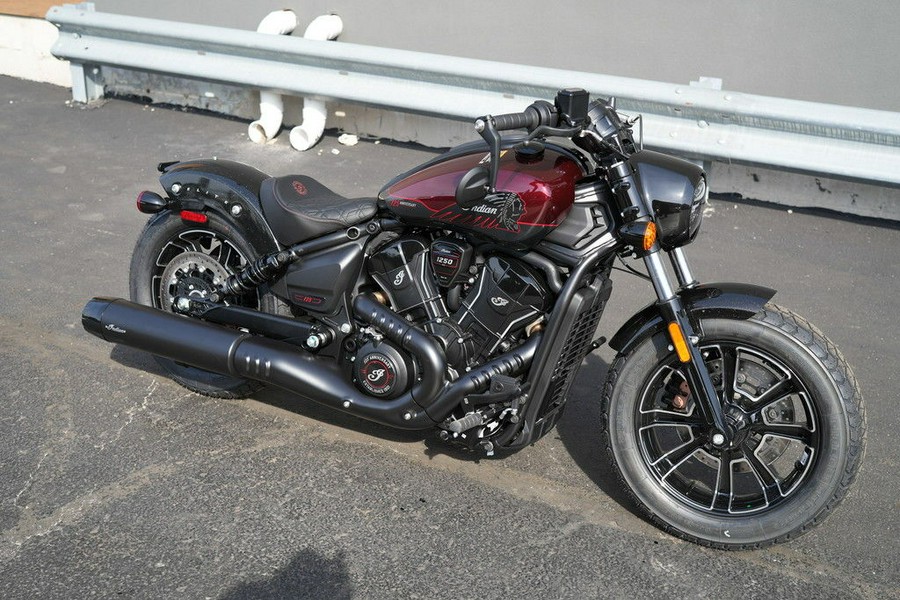 2026 Indian Motorcycle Scout Bobber 125th Anniversary Edition 125th Anniversary Red with Black Cry