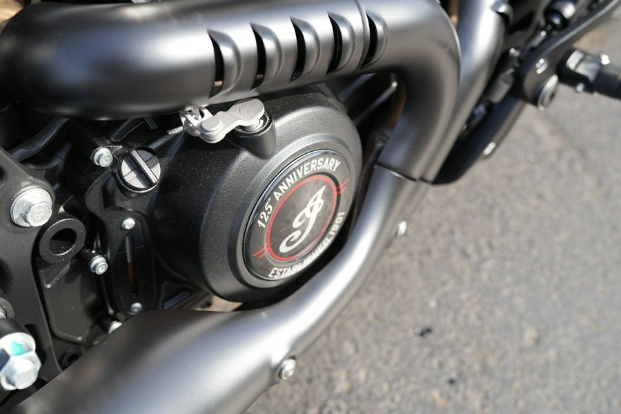 2026 Indian Motorcycle Scout Bobber 125th Anniversary Edition 125th Anniversary Red with Black Cry