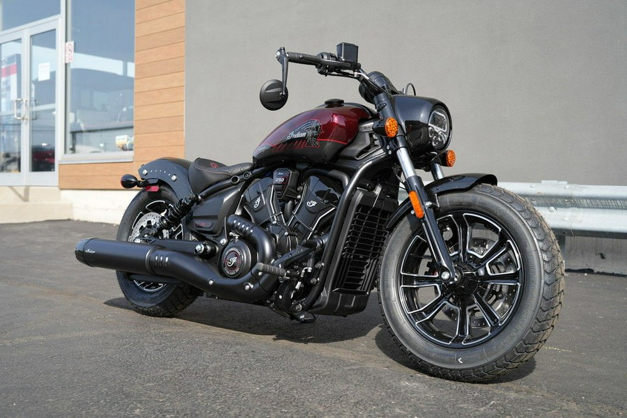 2026 Indian Motorcycle Scout Bobber 125th Anniversary Edition 125th Anniversary Red with Black Cry