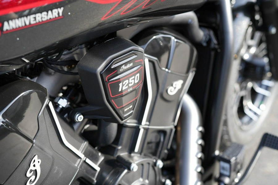 2026 Indian Motorcycle Scout Bobber 125th Anniversary Edition 125th Anniversary Red with Black Cry