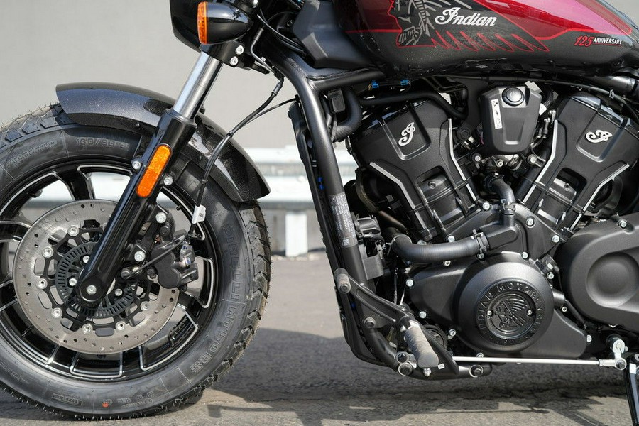 2026 Indian Motorcycle Scout Bobber 125th Anniversary Edition 125th Anniversary Red with Black Cry