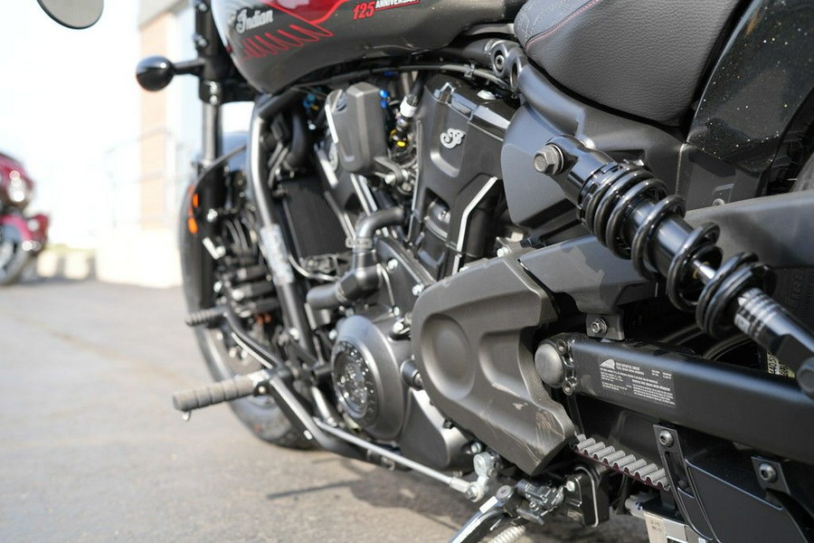 2026 Indian Motorcycle Scout Bobber 125th Anniversary Edition 125th Anniversary Red with Black Cry