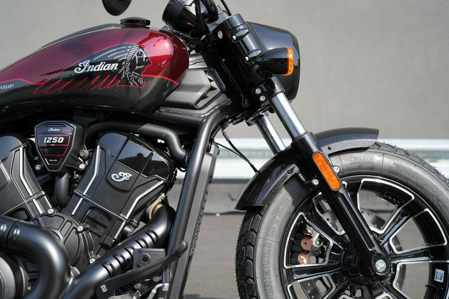 2026 Indian Motorcycle Scout Bobber 125th Anniversary Edition 125th Anniversary Red with Black Cry
