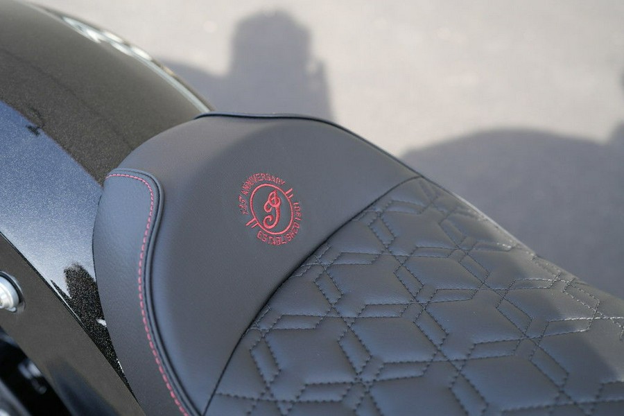 2026 Indian Motorcycle Scout Bobber 125th Anniversary Edition 125th Anniversary Red with Black Cry