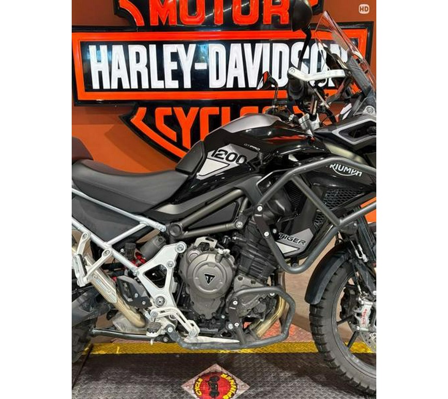 2023 Triumph Tiger 1200 GT Explorer Sapphire Black