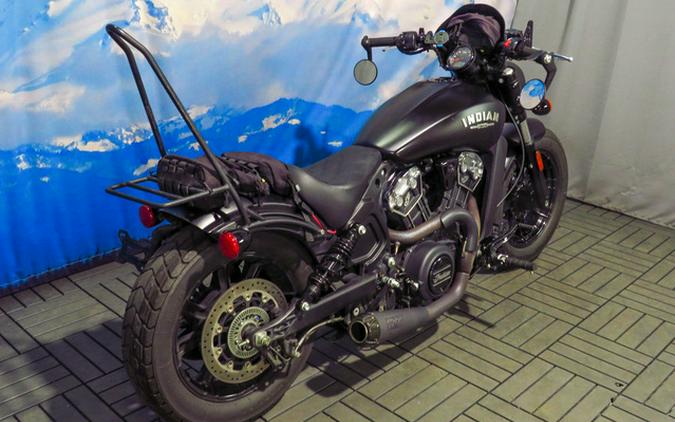 2021 Indian Scout Bobber ABS Thunder Black Smoke