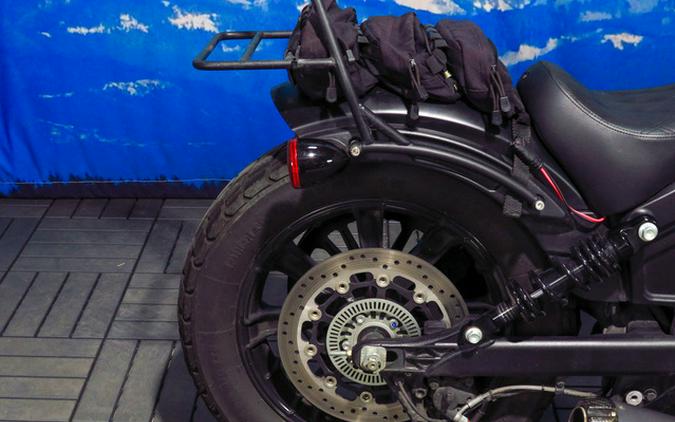 2021 Indian Scout Bobber ABS Thunder Black Smoke