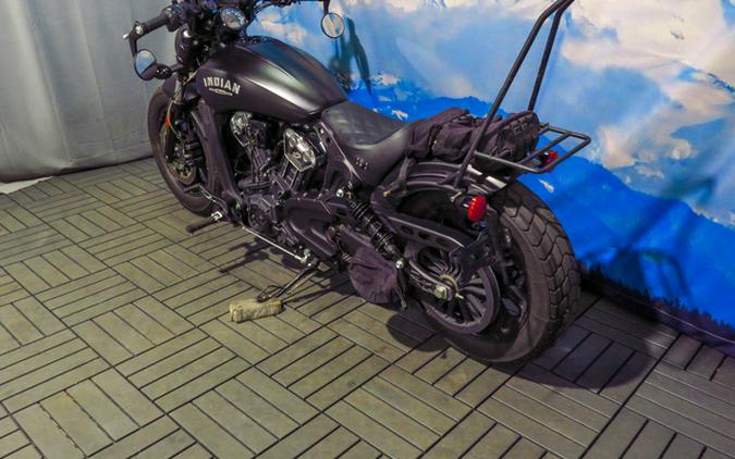 2021 Indian Scout Bobber ABS Thunder Black Smoke