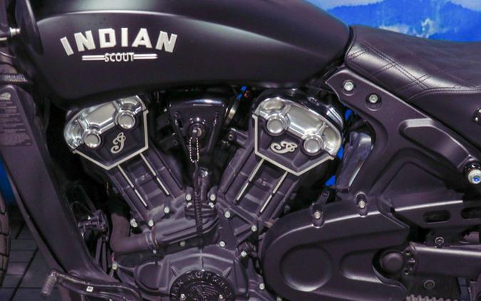 2021 Indian Scout Bobber ABS Thunder Black Smoke