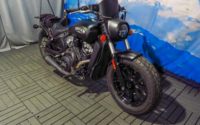 2021 Indian Scout Bobber ABS Thunder Black Smoke
